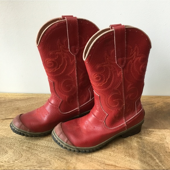 cowboy boots with rubber soles